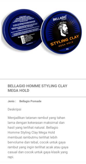 Bellagio CLAY 90g