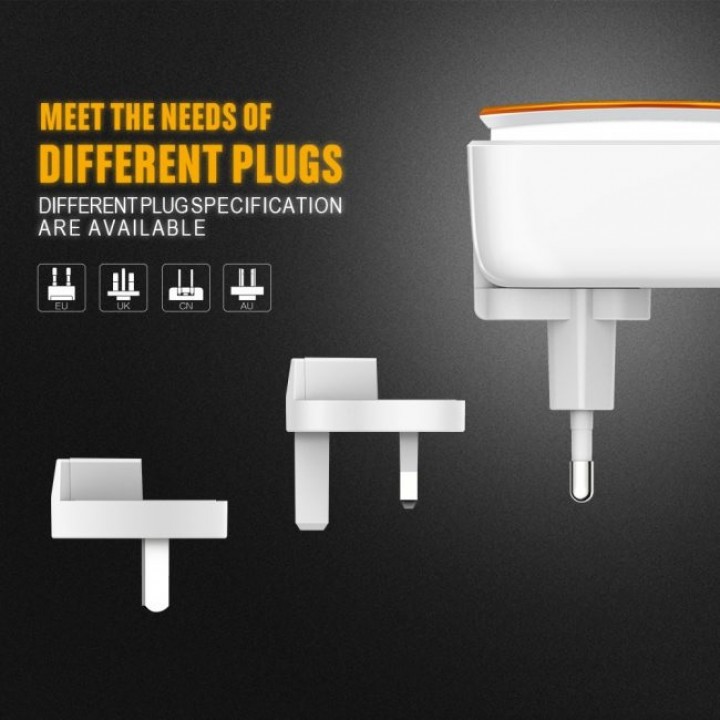 LDNIO A3305 LED Touch Lamp with 3 USB Port Charger Max 3.4A EU Plug