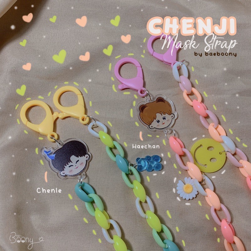 CHENJI Mask Strap (Jaemin/Taeyong/Chenle/Haechan/Jaehyun/Jisung) by BaeBoony