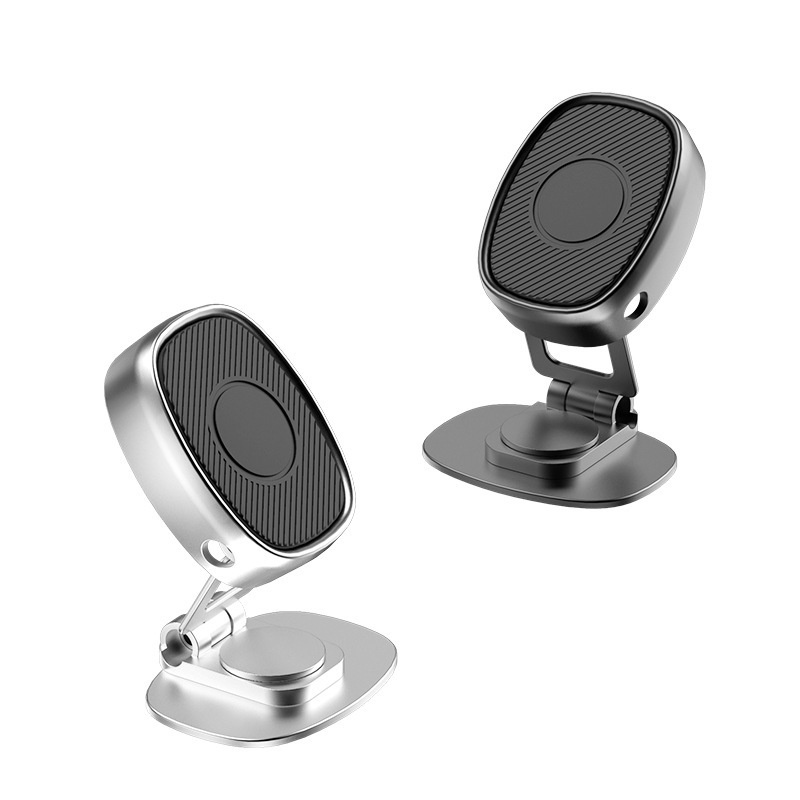 360 ° Bracket Lipat Magnetik mount Mobil Holder Handphone Tinggi adjustable Rotasi Putar