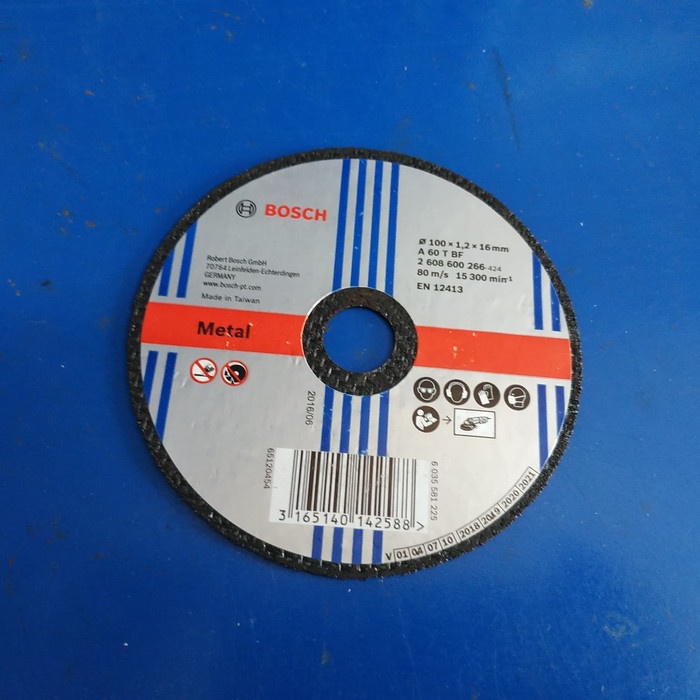 Mata Gerinda Potong Besi 4" Bosch