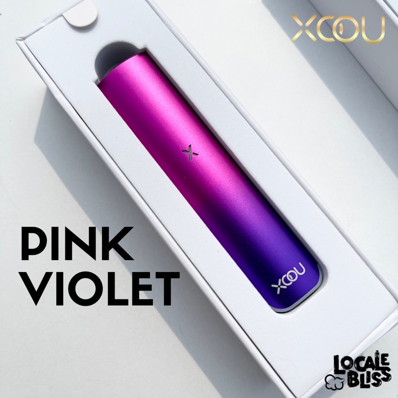 XOOU Vintage 2nd Generation Vapor Pods Device Pink Violet