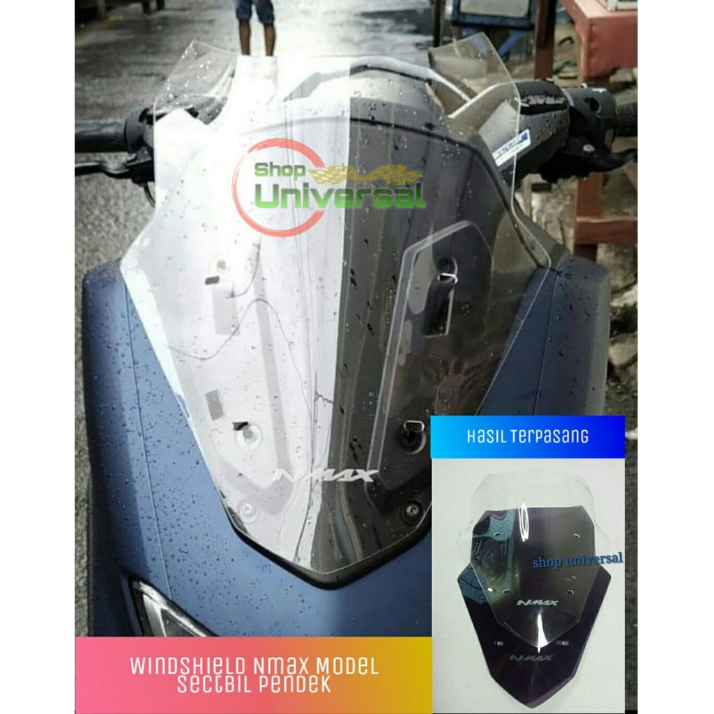 Windshield Visor Nmax new Pendek Aksesoris Motor Nmax new 2020