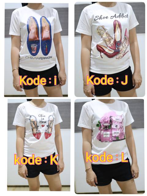 [Promo] Kaos T-Shirt Sablon Kualitas Bagus