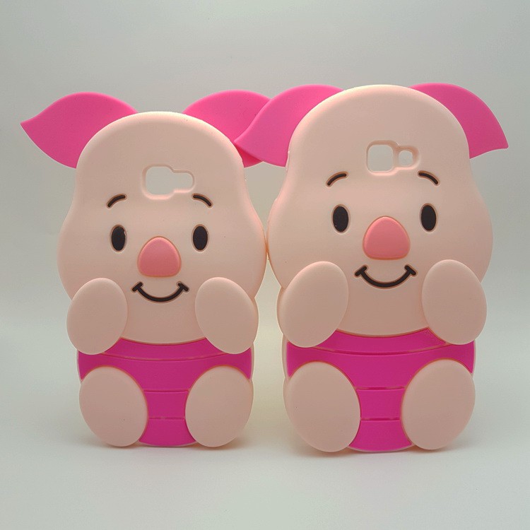 Softcase 4D Disney "PIGLET" SAMSUNG GALAXY GRAND PRIME / G530 /Line/Karakter/Softcase/3D