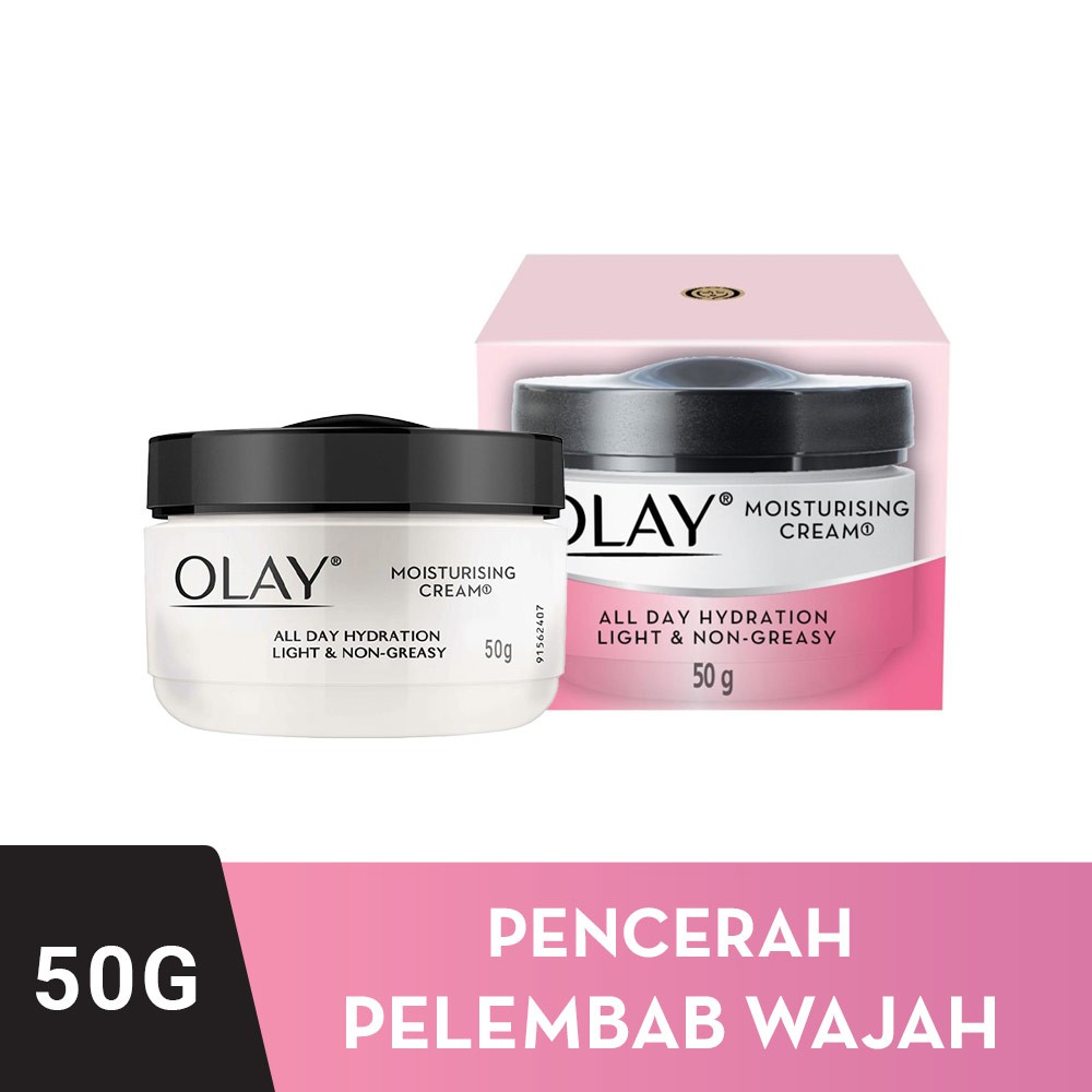 Jual Olay Moisturising Cream All Day Hydration Light & NonGreasy