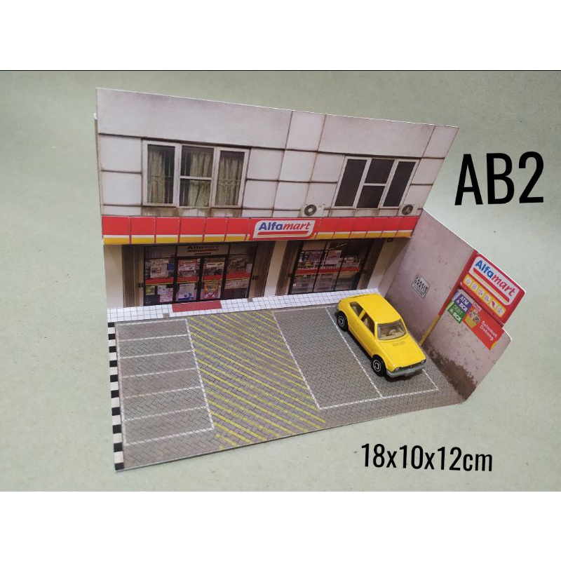 diorama papercraft AB2