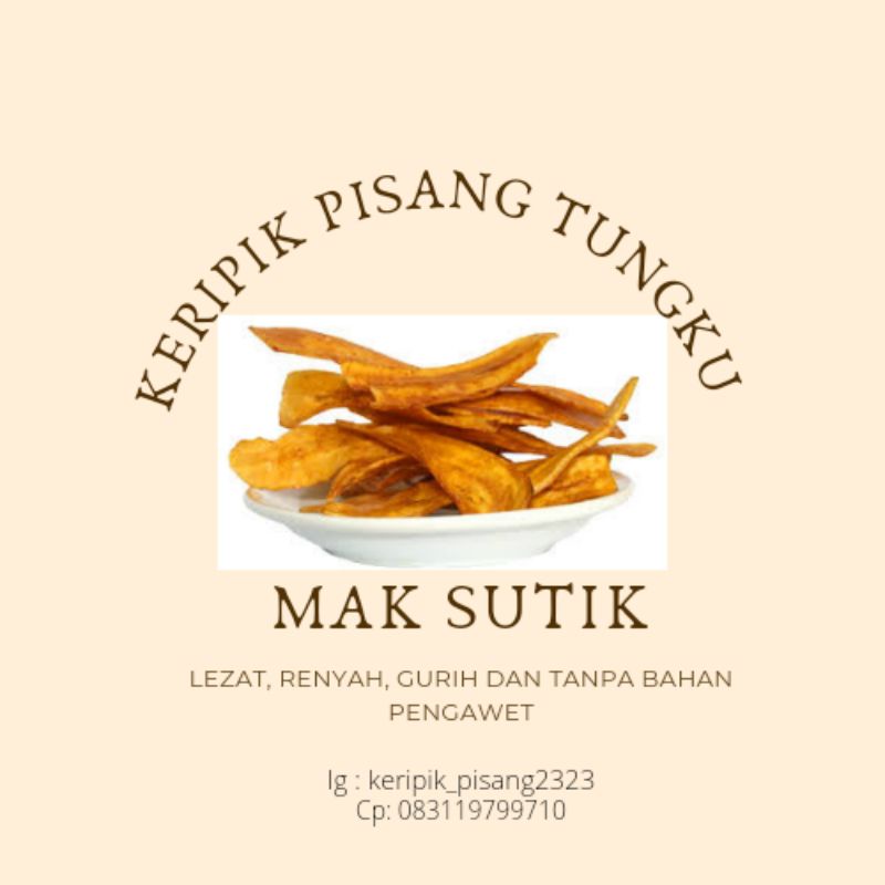 

keripik pisang tungku mak sutik