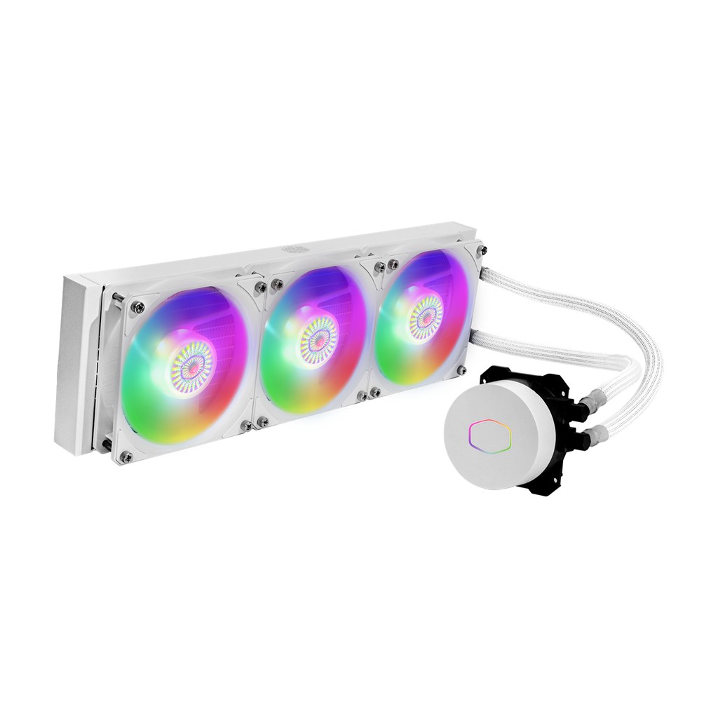 Cooler Master MasterLiquid ML360L ARGB V2 White Liquid Cooler LGA 1700