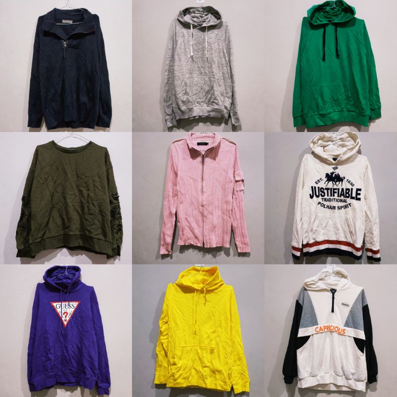 KOLEKSI CAMPURAN BRAND CN CREWNECK HOODIE PRIA/WANITA ORIGINAL