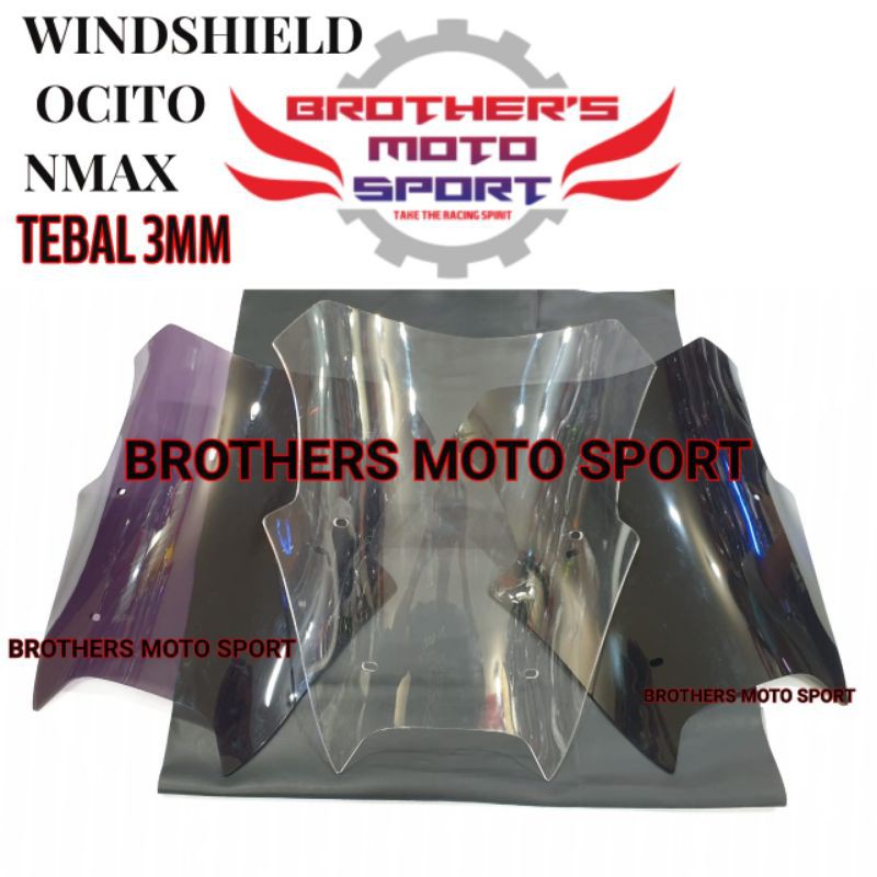 windshield ocito nmax visor ocito nmax windshield ocito 3mm nmax