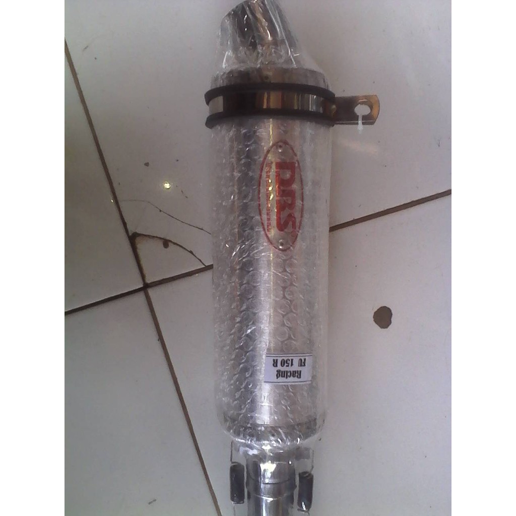 #9913 Knalpot DBS Satria Fu chrome Titanium