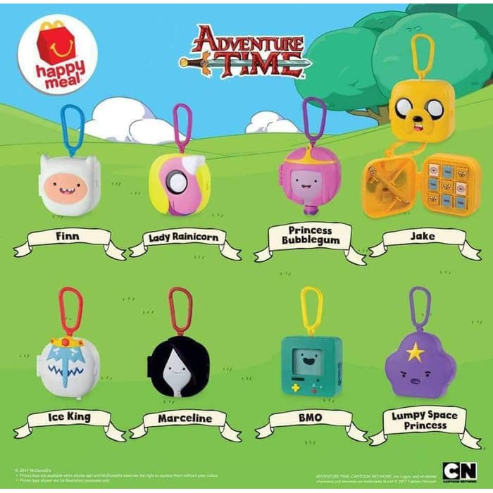 Happy Meal McDonald's Adventure Time 2017