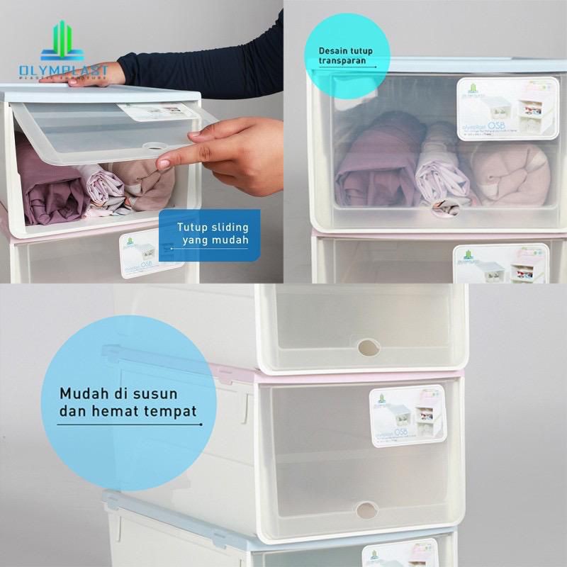 Olymplast Mini Storage Box Olymplast Starterpack / Kotak Penyimpanan Serbaguna / Tempat Penyimpanan