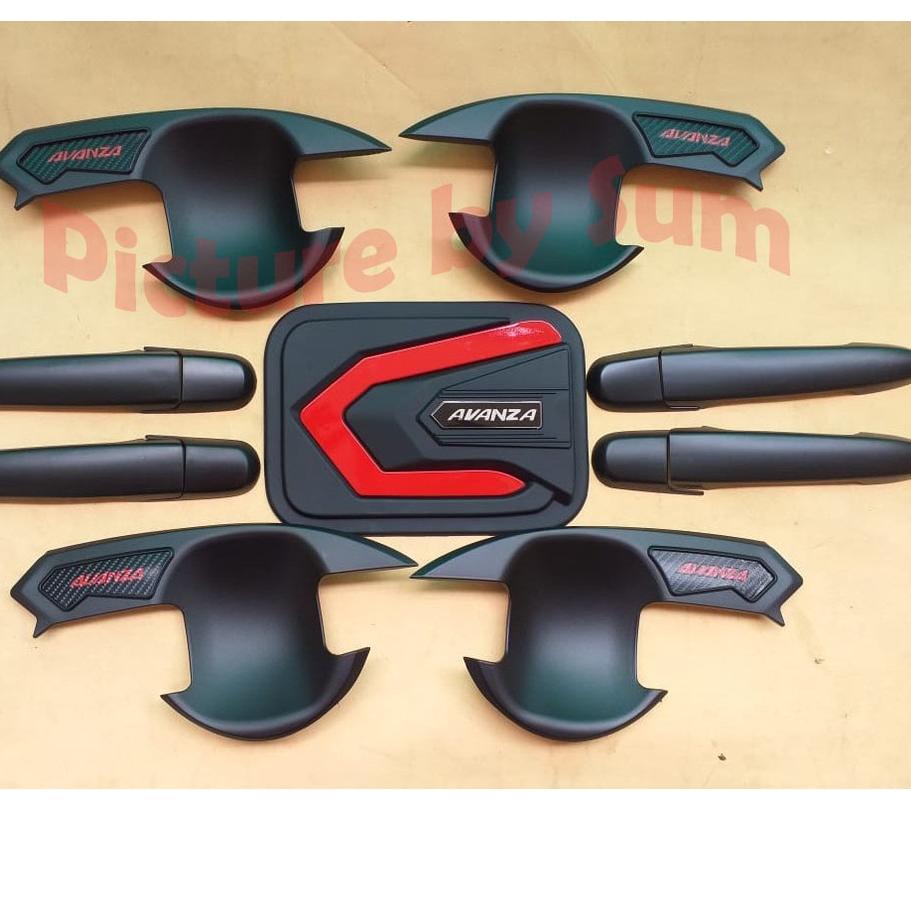 Cuci Gudang|SQ17|outer hendel dan tangki hitam list merah avanza 2012 sampai 2020