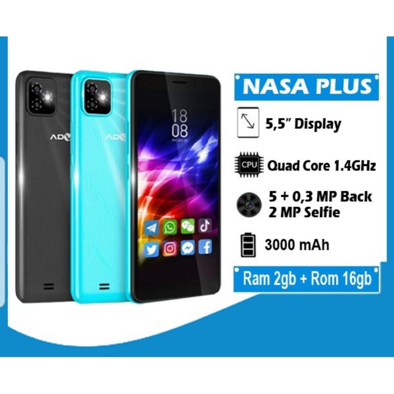 ADVAN NASA PLUS | 9 HP Android Murah Harga Dibawah 1 Juta