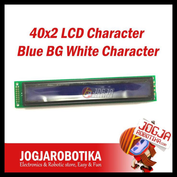 

40X2 Lcd Character Blue Bg White Character