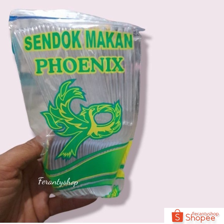 Sendok makan super cap phoenix kualitas bagus isi 25 pcs