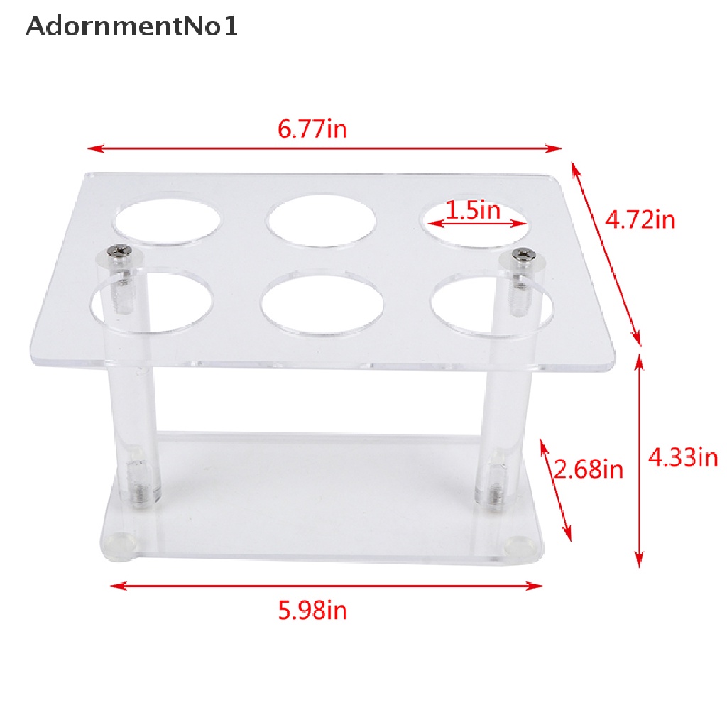 (AdornmentNo1) Stand Holder Es Krim / Cone 6 Lubang DIY Untuk Pernikahan