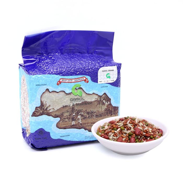 

GASOL Organik Beras Five Grains 2Kg 2 Kg Makanan Bayi
