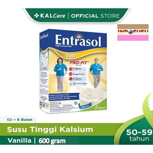 

[COD] PROMO!! Entrasol Gold Chocolate/ Vanilla 600gr [COD]