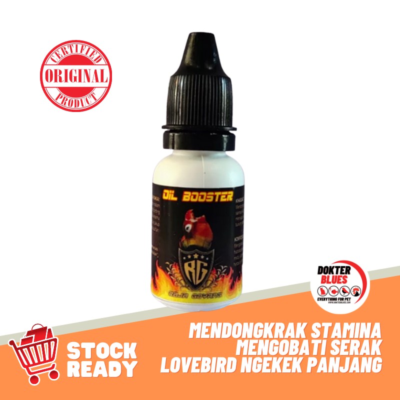 OIL BOOSTER RG RAJA GOYANG Doping Burung Lovebird