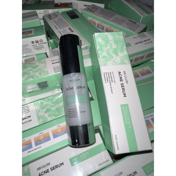 MS GLOW - Acne Serum kemasan baru