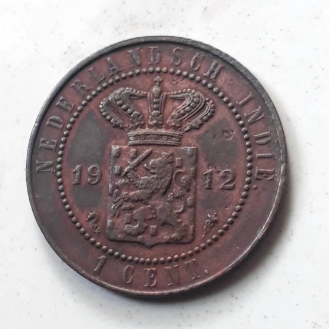 coin 1 cent 1912