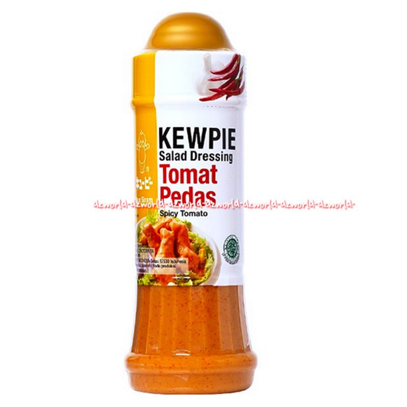 Kewpie Salad Dressing Tomat Pedas 200ml Saos Salad Halal