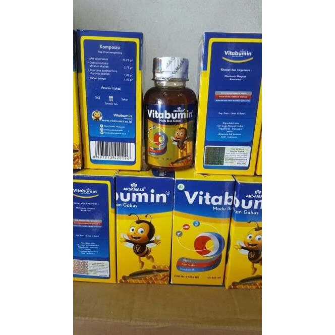 

Vitabumin Madu anak+ Albumin + Pegagan Nutrisi tumbuh kembang anak