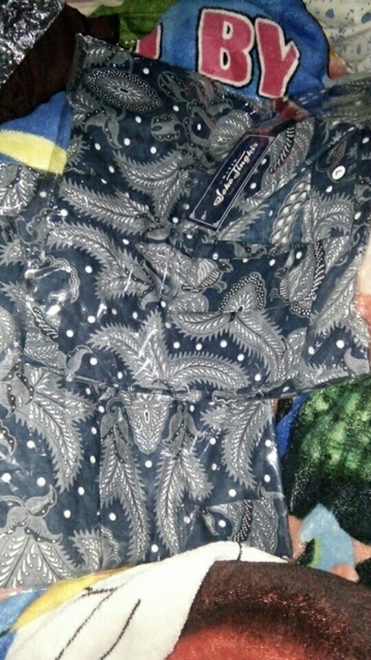 Size M L Xl Xxl Xxxl Bswart Batik Hrb026 Kenongo Hem Pendek Padi Pekalongan M L Xl Batik Pria Murah