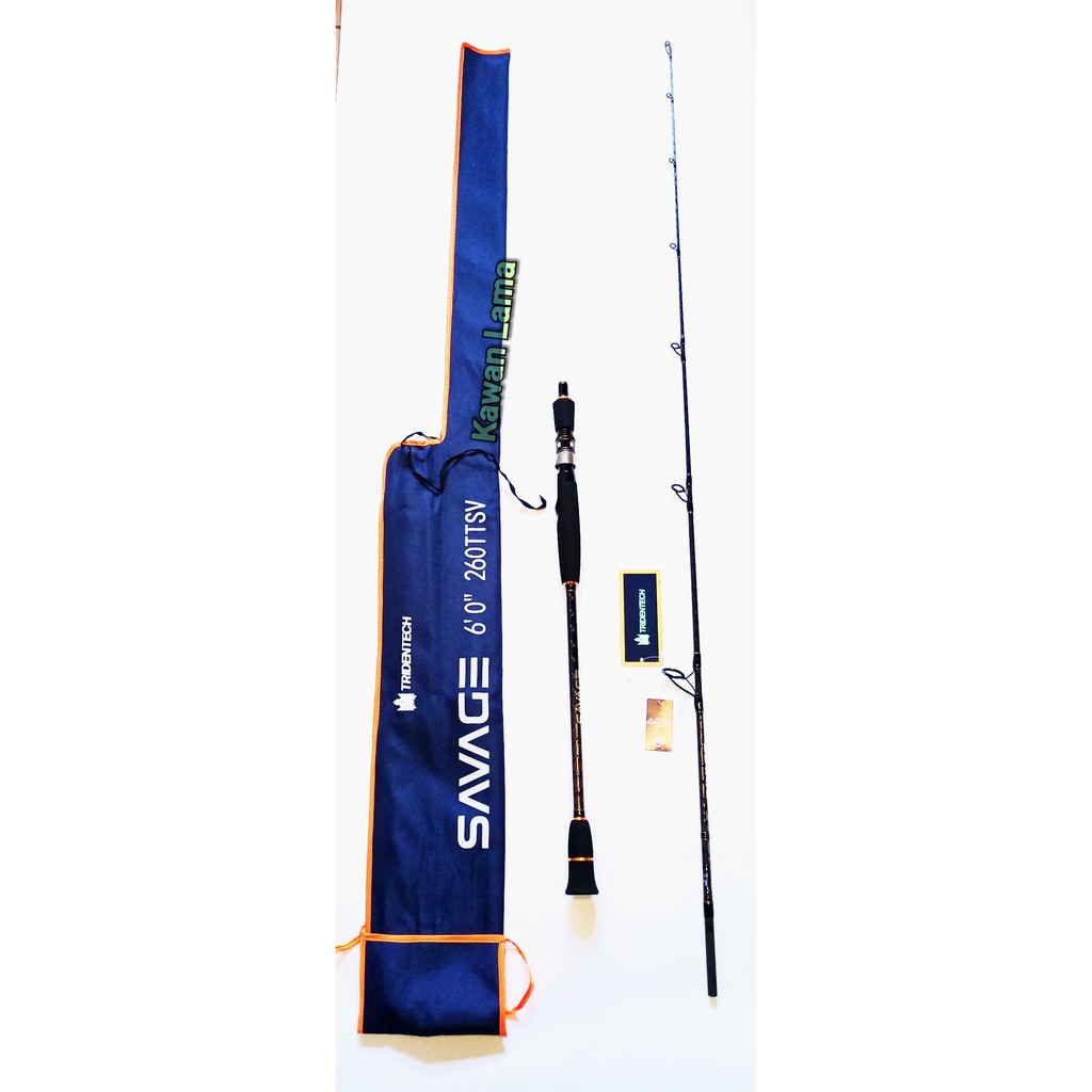 Rod Joran Jigging TRIDENTECH SAVAGE PE 1-3 n PE 2-4 Spinning 100 n 150 gram