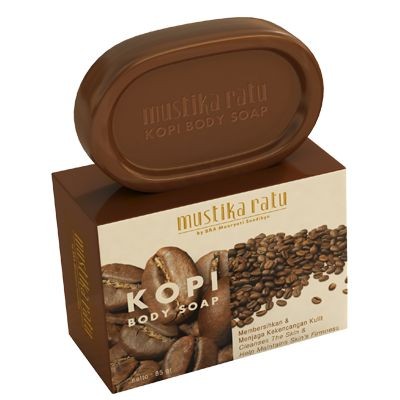 Mustika Ratu Body Soap Coffee 85gr Sabun Mandi Kopi Sabun Batangan Mustikaratu Sabun Kopi Cofee Cofee Soap Bars Soaps Bars