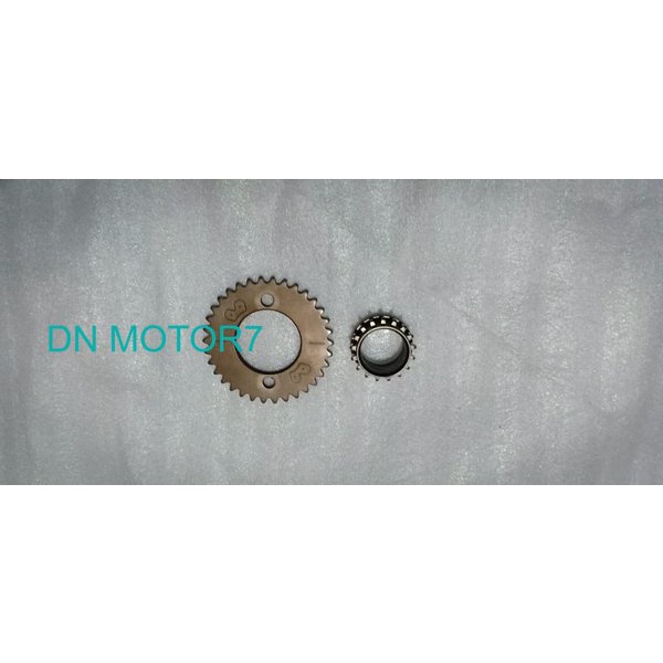 Gigi Sentrik Gear Sentrik Tiger Revo Original Atas bawah