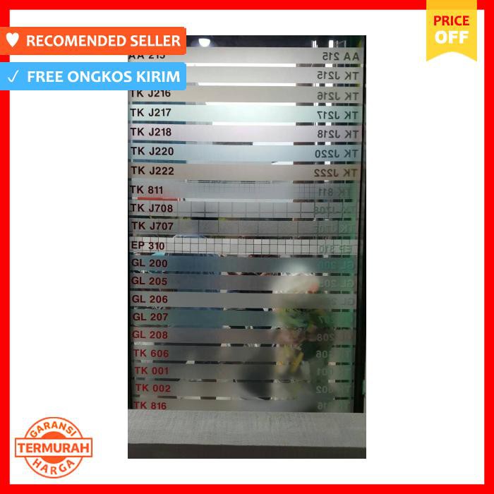 

Pengikat & Perekat - Sticker Sandblast Taki Kossai (Seri J215 120Cm) - Office & Stationery