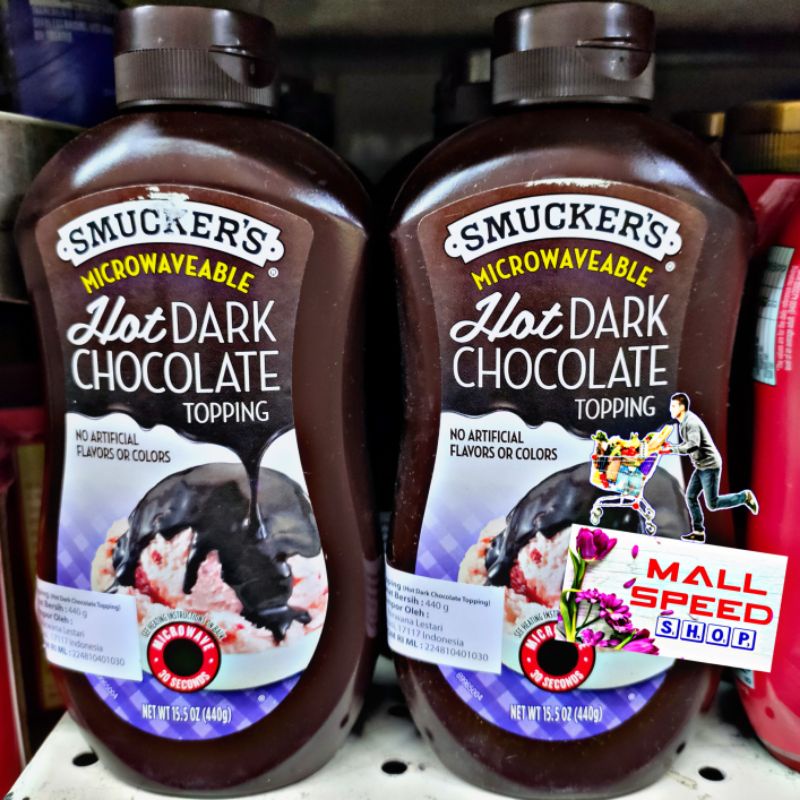 

smuckers hot dark chocolate toping 440gr