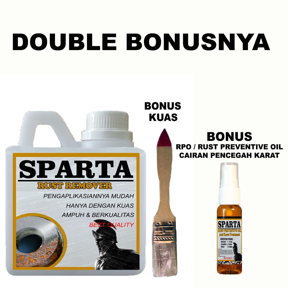 SPARTA PEMBERSIH KARAT - RUST REMOVER - Penghilang Karat - Penghilang Karat Besi DLL