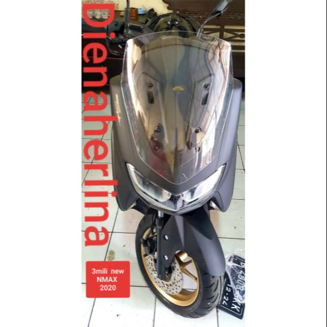 Windshiled/visor yamaha new NMAX,kaca depan new NMAX, model standart bening