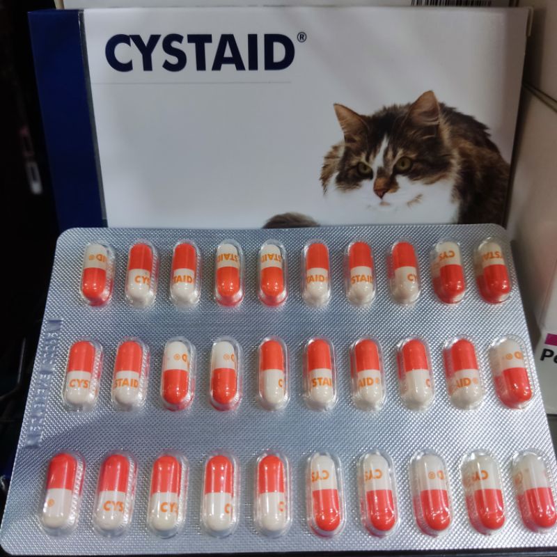 CYSTAID - Obat Susah Pipis Darah Kucing