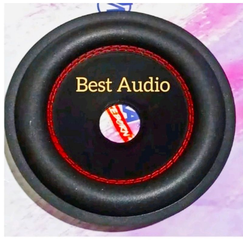 Daun kertas speaker subwoofer  8 inch 8inch jahit voice coil 36mm