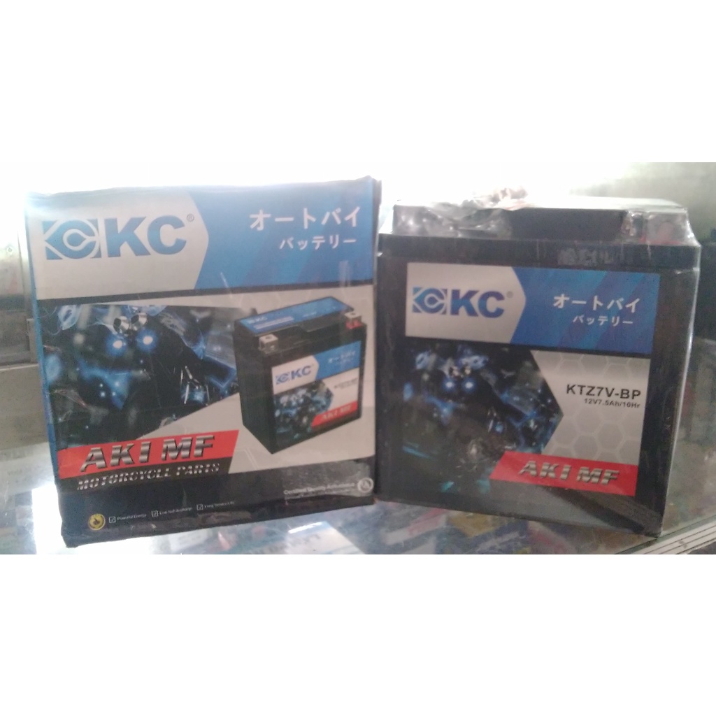 aki accu sepeda motor kc ktz7v-bp