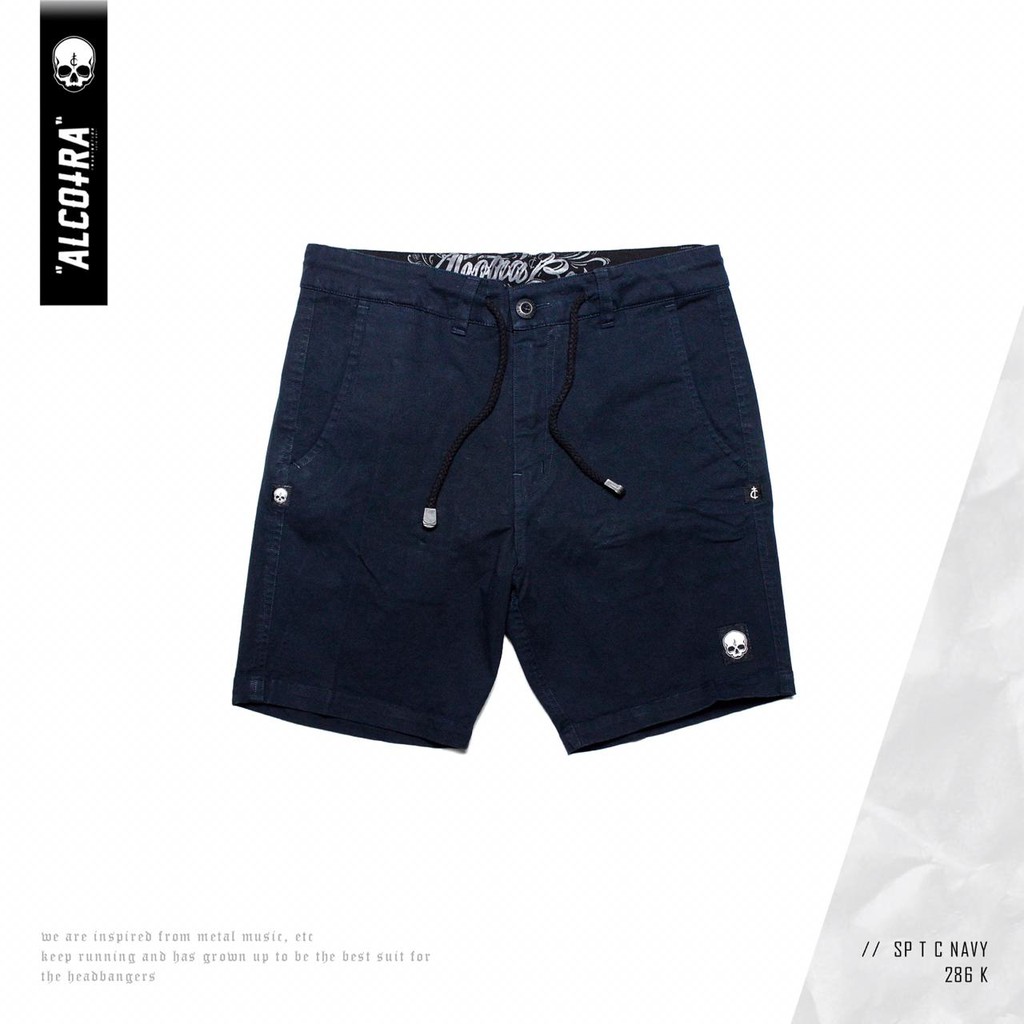 SP C NAVY // SHORT PANTS CHINO NAVY // CELANA PENDEK CHINO ALCOTRA