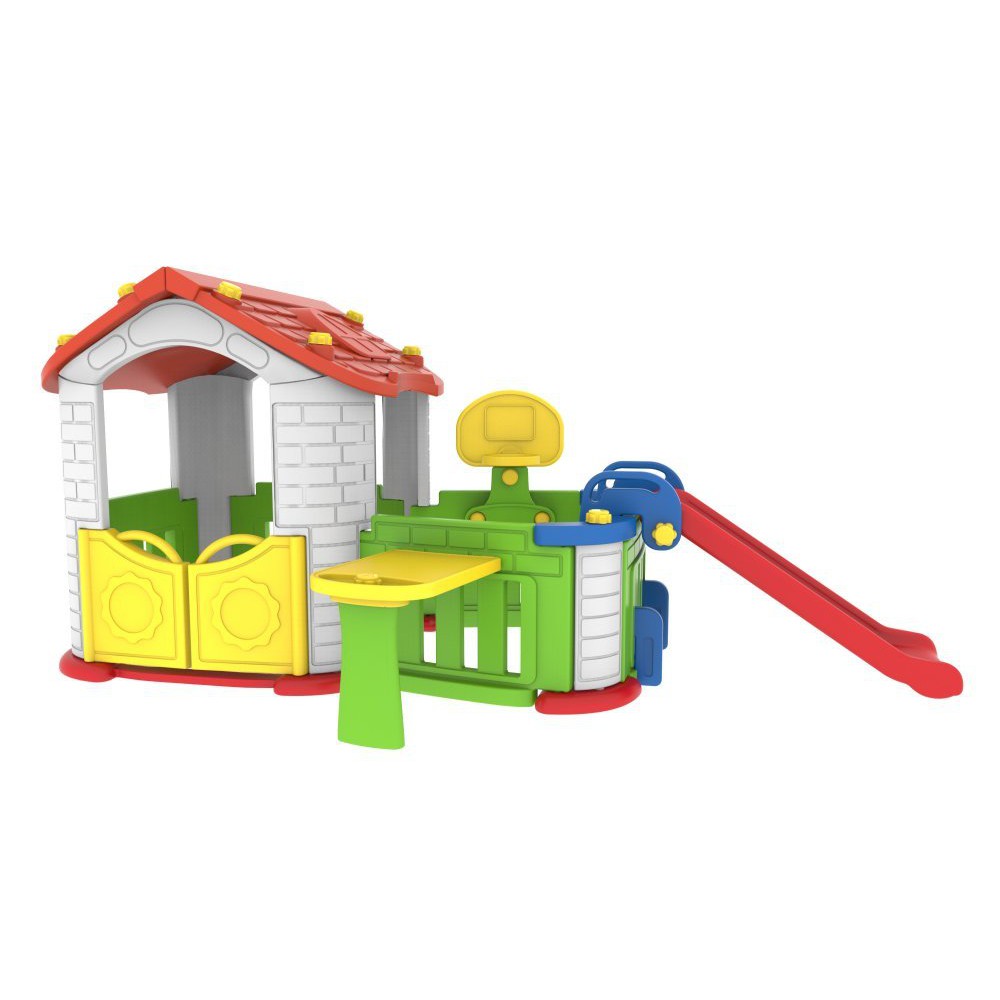 Promo Mainan Anak Rumah - Rumahan Perosotan Big Happy Playhouse 3 in 1
