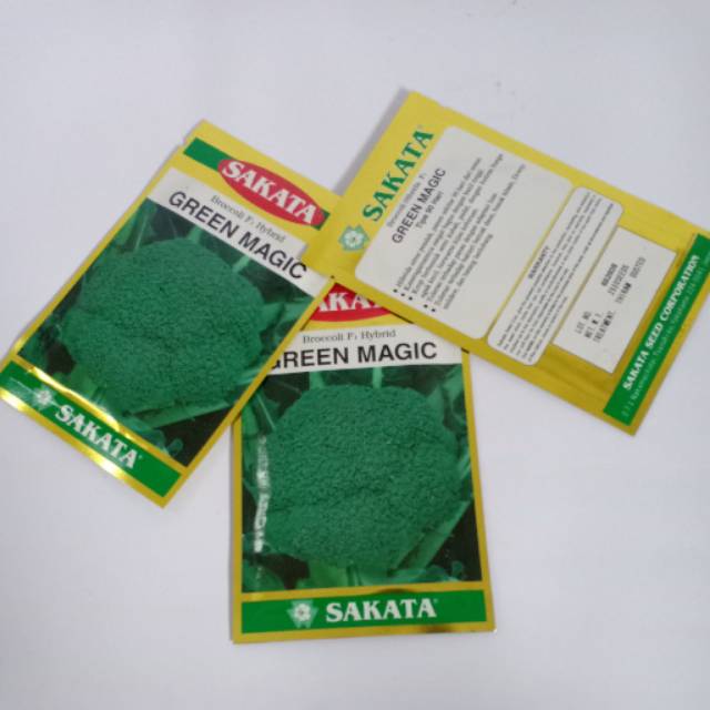 Benih Brokoli F1 Hybrid Green Magic Sakata