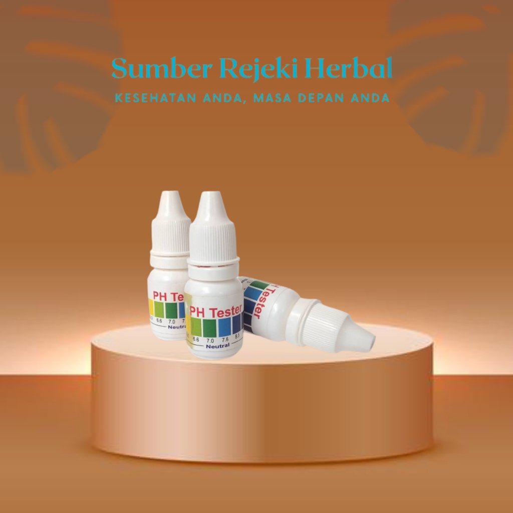 pH Tester 5 ml untuk Tes pH Air Alkali - alat ph air - alat tes - alat pengukur ph air -ph meter