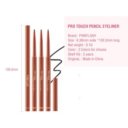 Pinkflash Pro Touch Eyeliner Pinkflash Eyeliner Pencil Pinkflash Eyeliner Pensil PinkFlash Eyeliner Hyperfine Pinkflash Eyeliner Pink Flash