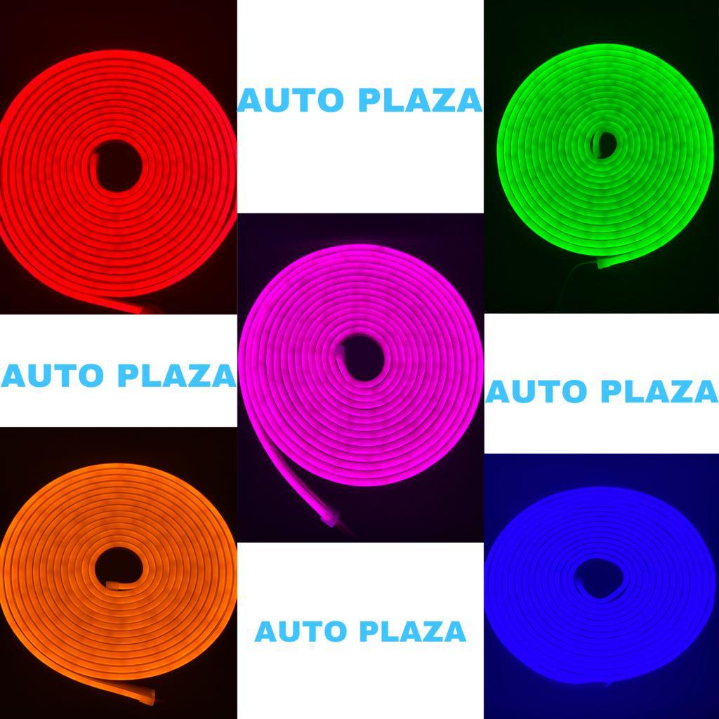 LAMPU LED ALIS NEON ROLL 5 METER MODE DIAM 12V 24V FLEKSIBEL 078