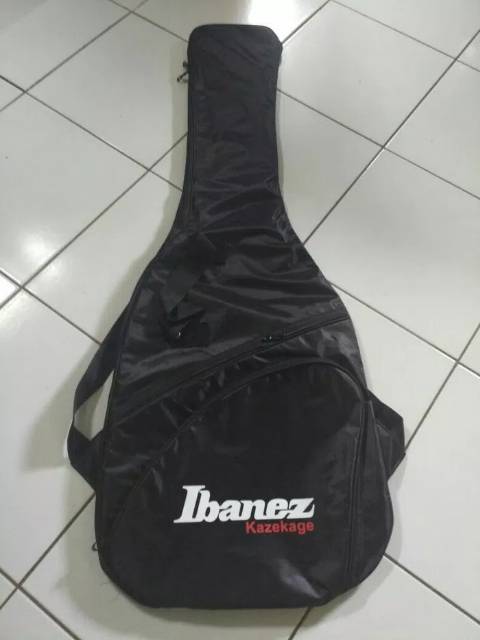 Custom Tas Softcase Gitar Elektrik Request Nama Logo Bisa Satuan