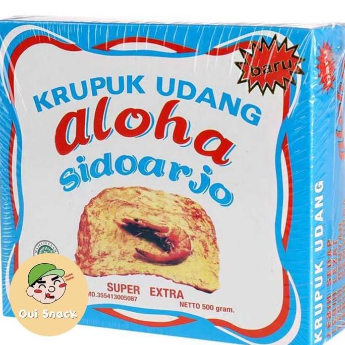 

KERUPUK UDANG ALOHA / KRUPUK ALOHA SIDOARJO KOTAK BIRU | OUI SNACK