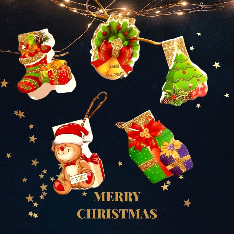 kartu ucapan wedding kado ultah gantungan natal tag natal
